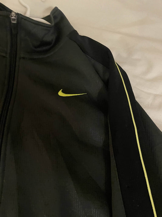 Nike Vintage Grey Neon Track Jacket